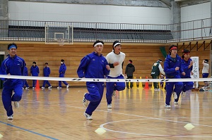 ２５ｍダッシュ予選　写真