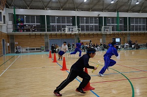 ブロック対抗リレー　写真