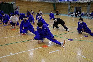 準備運動　写真